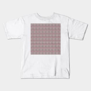 Twill Plaid with Texture Kids T-Shirt